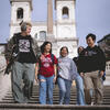 Students walking down the Spanish Steps